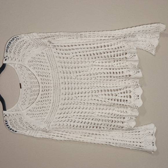 Free People Annabelle Crochet Sweater - Picture 2 of 6